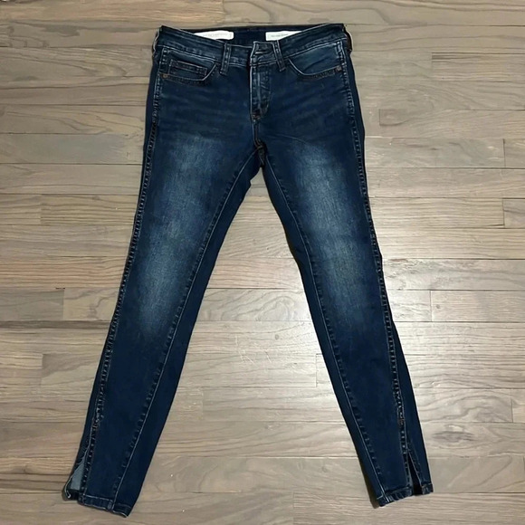 ANTHROPOLOGIE Pilcro and the Letterpress jeans. Mid-rise skinny. Size 26 - Picture 2 of 8